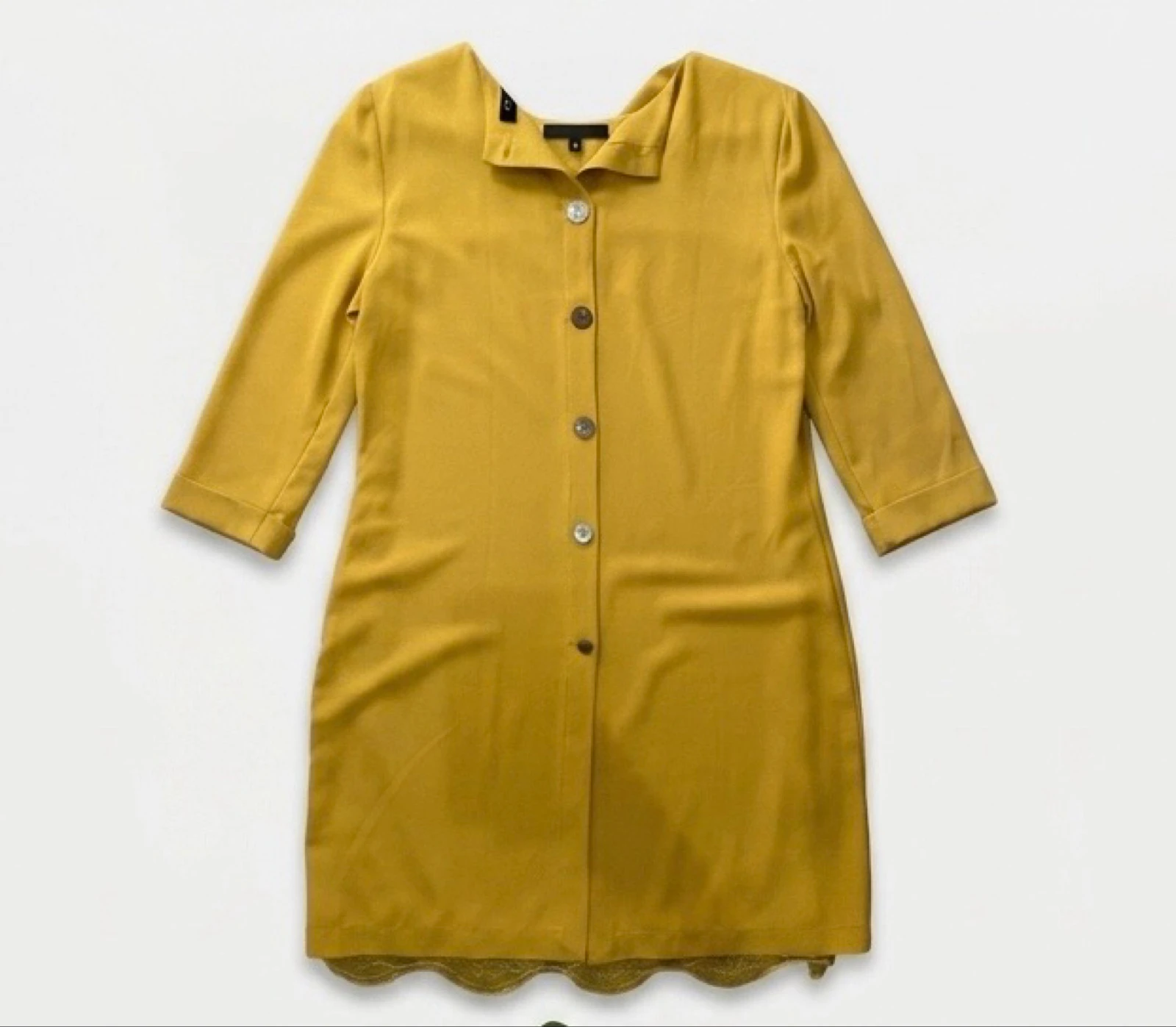 Vestido Veraniego de color mostaza